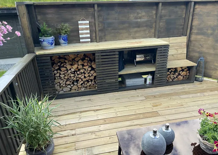 Дом отдыха Modern, Lovely Holidayhome, In Quiet Nature Close To Trolltunga *